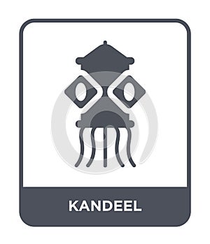 kandeel icon in trendy design style. kandeel icon isolated on white background. kandeel vector icon simple and modern flat symbol