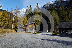 Amazing panorama of Alps Bluemlisalp peak, Switzerland