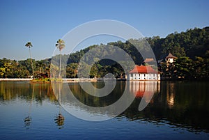 Kandy Lake at sunrise