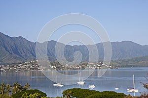 Kaneohe Bay, Oahu, Hawaii photo