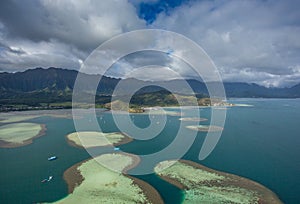 Kaneohe Bay, Sandbar,Oahu, Hawaii