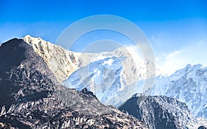 Kangchenjunga is the third highest mountain
