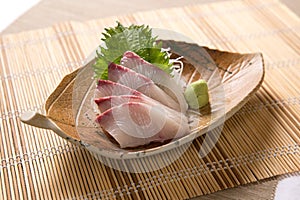 Kanpachi (Amberjack) Sashimi photo