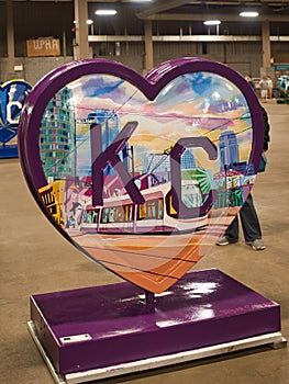 Kansas City KC Heart - KC Streetcar Theme