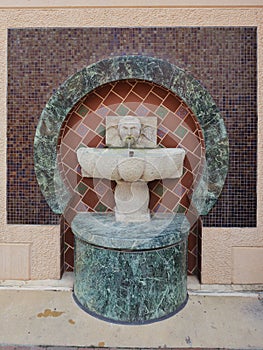 Man Spraying Water Fountain - Country Club Plaza