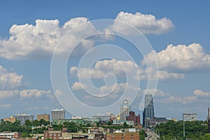 Kansas City, Missouri Metro Skyline on a Sunny Day