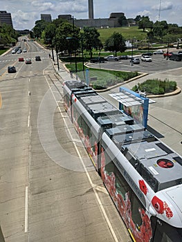 Kansas City Streetcar- Union Station- Main and Pershing