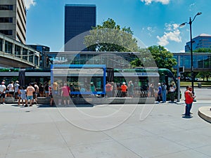 Kansas City Streetcar at Union Station