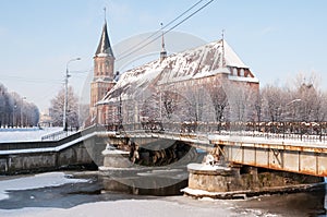 Kant's cathedral in Kaliningrad. Russia