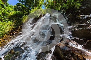 Kanto Lampo Waterfall on Bali island Indonesia