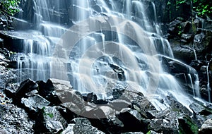 Kanto Lampo waterfall in Gianyar regency of Bali - Indonesia