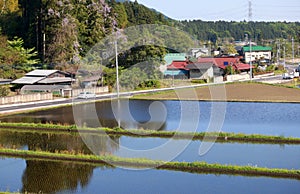 kanuma shi, is one of beautiful village near Tochigi, Japan