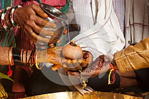 Kanyadaan Hindu wedding ritual in india