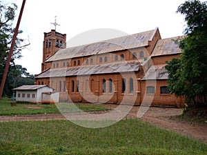 the kanzenze cathedral in the province of lualaba, DRC photo