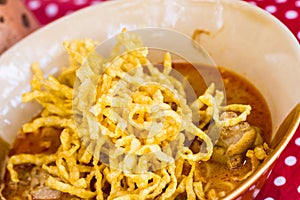 Kao soi, thai style noodle