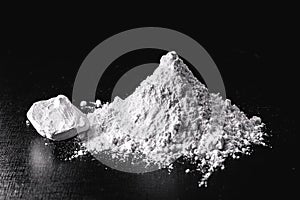 Kaolin is a mineral of inorganic constitution, chemically inert, extracted from deposits and processed in different granulometric