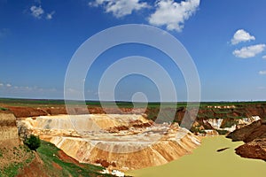Kaolin mining