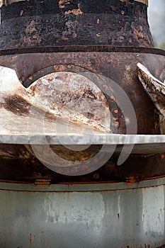 Kaplan turbine from a hydro electric power station