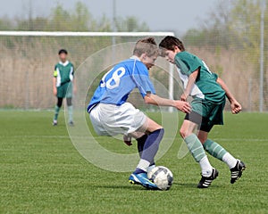Kaposvar - Lenti U15 soccer game