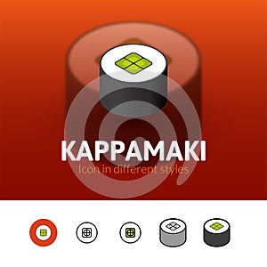 Kappamaki icon in different style
