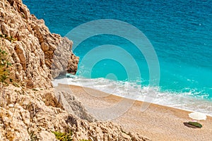 Kaputash beach is the best beach in Turkey. Mediterranean Sea