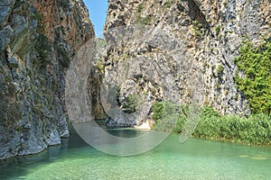 Kapuz Canyon is located 10 km from the center of Antalya in the Konyaalti region.