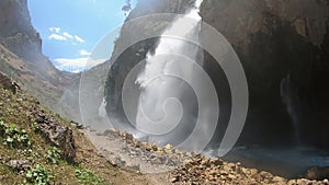 Kapuzbashi Falls in Aladaglar National Park