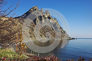 Karadag mountain in Eastern Crimea photo
