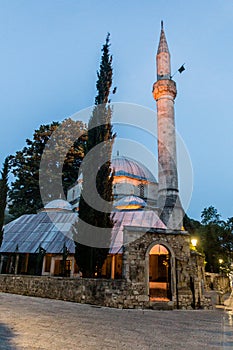 Karadoz Beg Mosque in Mostar. Bosnia and Herzegovi