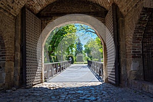 Karageorge gate in Kalemegdan fortress in Belgrade, Serbia