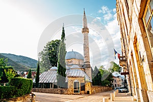Karagoz Bey mosque in Mostar, Bosnia and Herzegovina