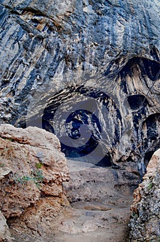 Karain cave. Paleolithic photo