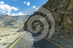 Karakoram Highway, Chillas, Diamer, Gilgit Baltistan, Northern Pakista