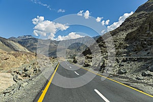 Karakoram Highway, Chillas, Diamer, Gilgit Baltistan, Northern Pakista