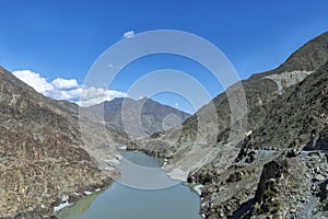 Karakoram Highway, Chillas, Diamer, Gilgit Baltistan, Northern Pakista