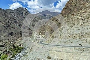 Karakoram Highway, Chillas, Diamer, Gilgit Baltistan, Northern Pakista photo