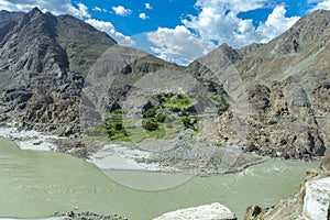 Karakoram Highway, Chillas, Diamer, Gilgit Baltistan, Northern Pakista photo