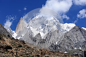 Karakoram Mountains (Hunza Peak and Lady Finge)