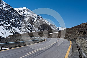 Karakorum highway from Pakistan to China, Khunjerab, Gilgit Baltistan, Pakistan