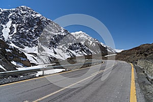 Karakorum highway from Pakistan to China, Khunjerab, Pakistan