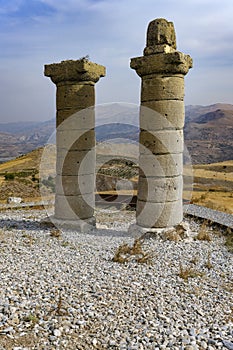 Karakus tumulus, Adiyaman province, Turkey photo