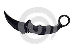 Karambit on white background