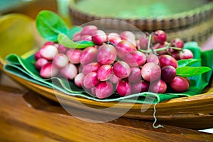 Karanda fruit, Carissa carandas L