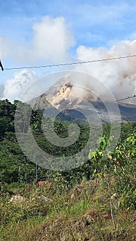 Karangetang Volcano in Siau Island photo