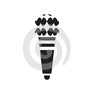 Karaoke icon vector isolated on white background, Karaoke sign , celebration pictograms