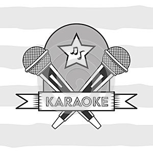 karaoke retro style