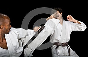 Karate fight