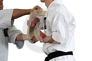 Karate fight ( kumite), sports series