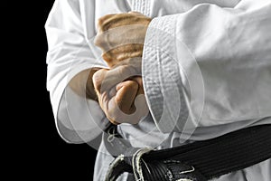 Karate hands photo