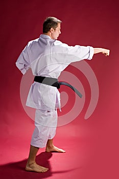 Karate male instructor